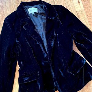 Black Velvet Blazer